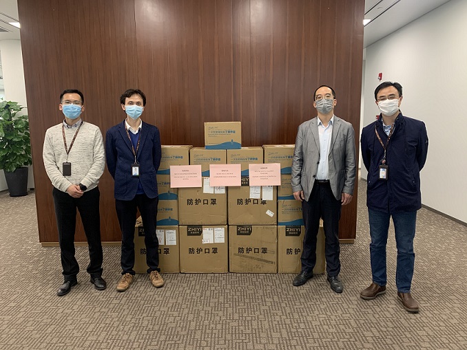 环球国际向西班牙下属企业运送大批防疫物资